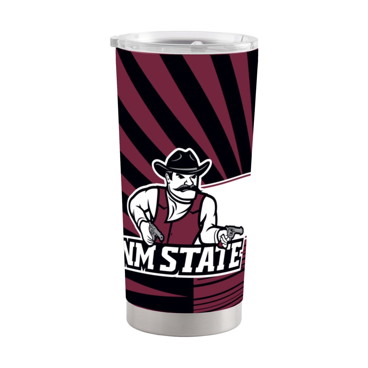 NM State Pistol Pete 20oz Stainless Tumbler