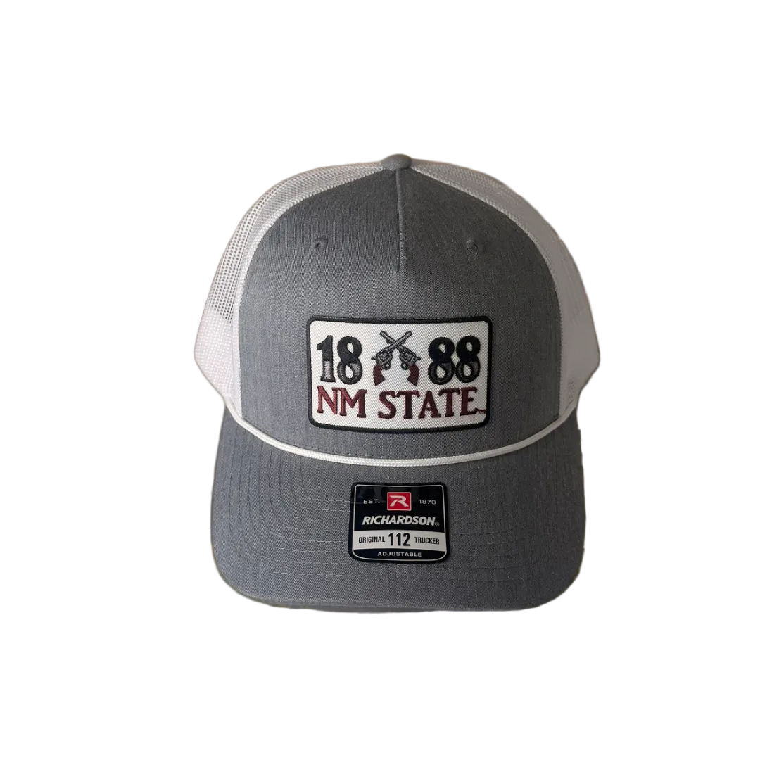 1888 NM State Pistols Trucker Cap With Writing On The Side