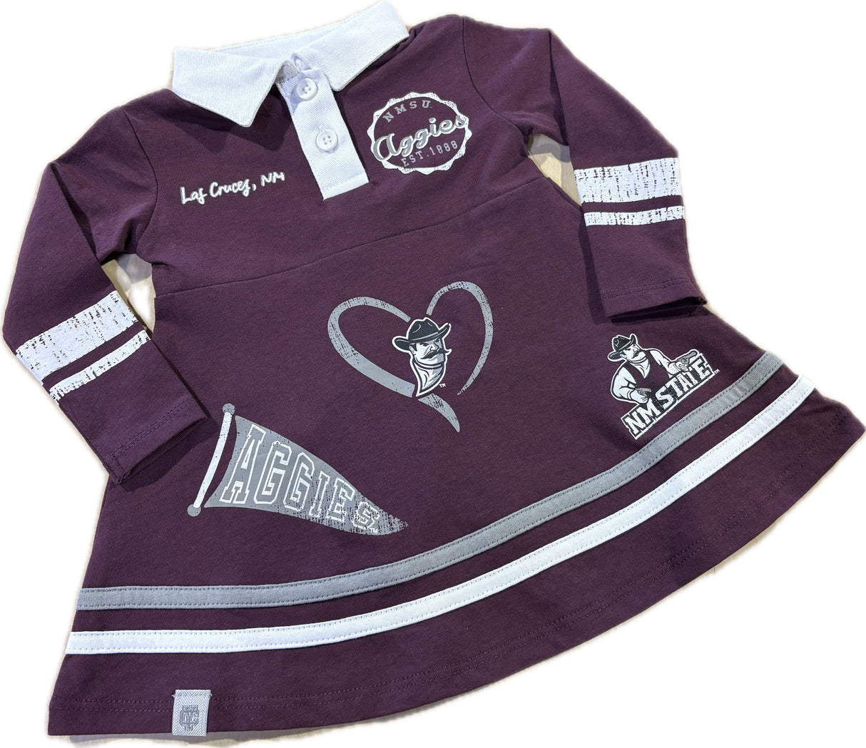 NMSU Infant Homecomg Cheer Dress
