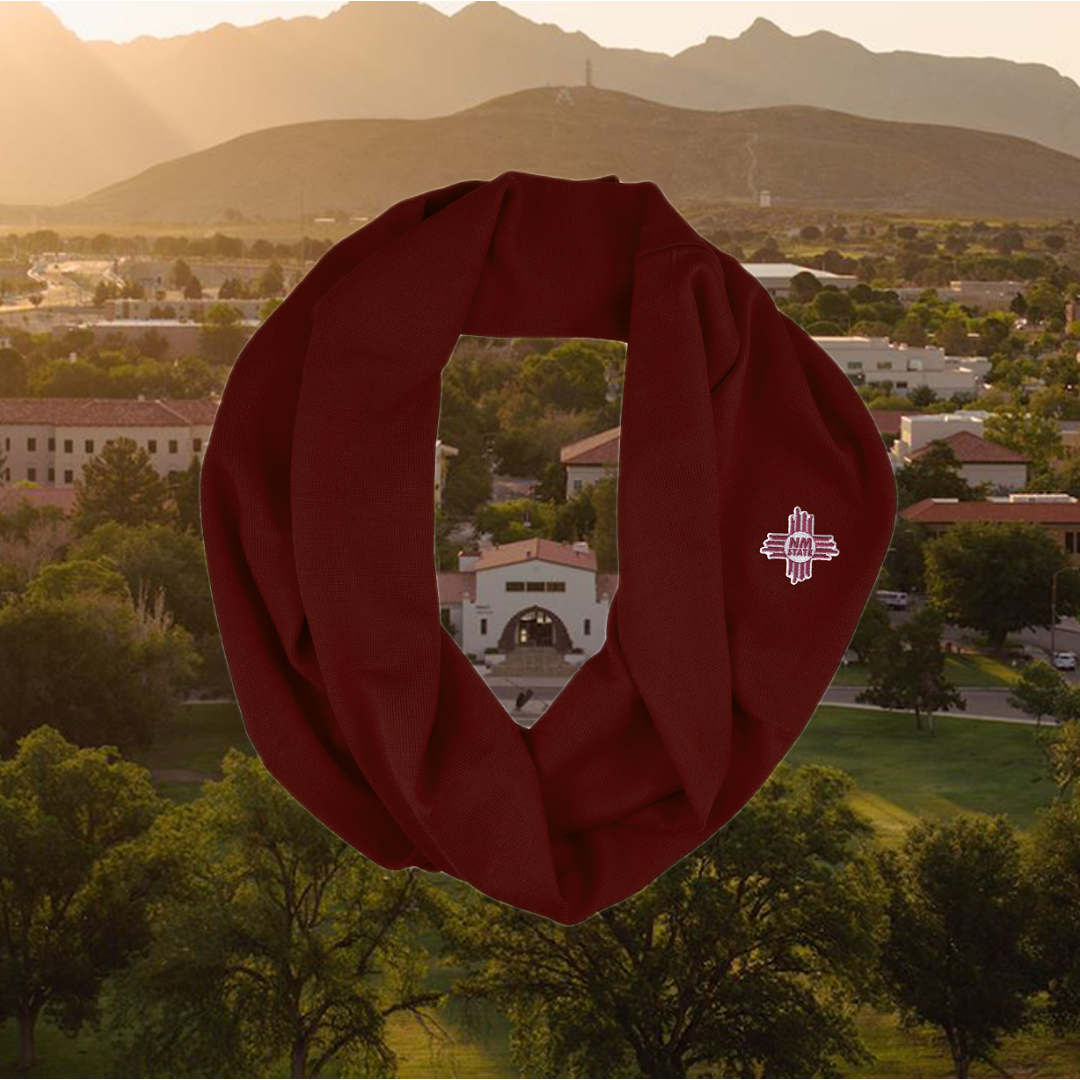 LogoFit NM State Zia Tube Scarf