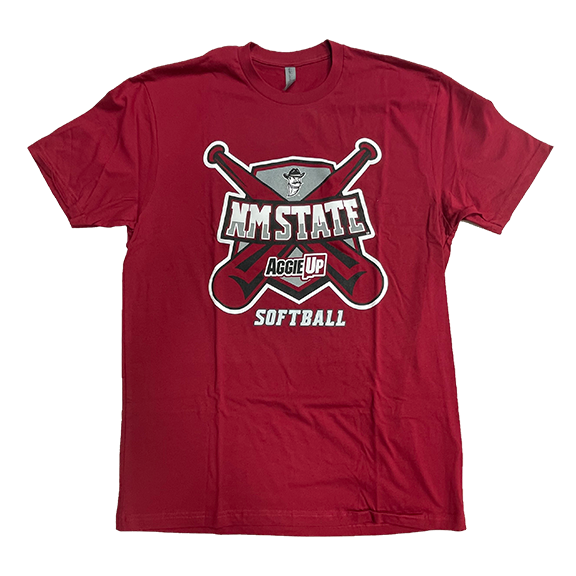 Aggie Up NM State Softball Tee