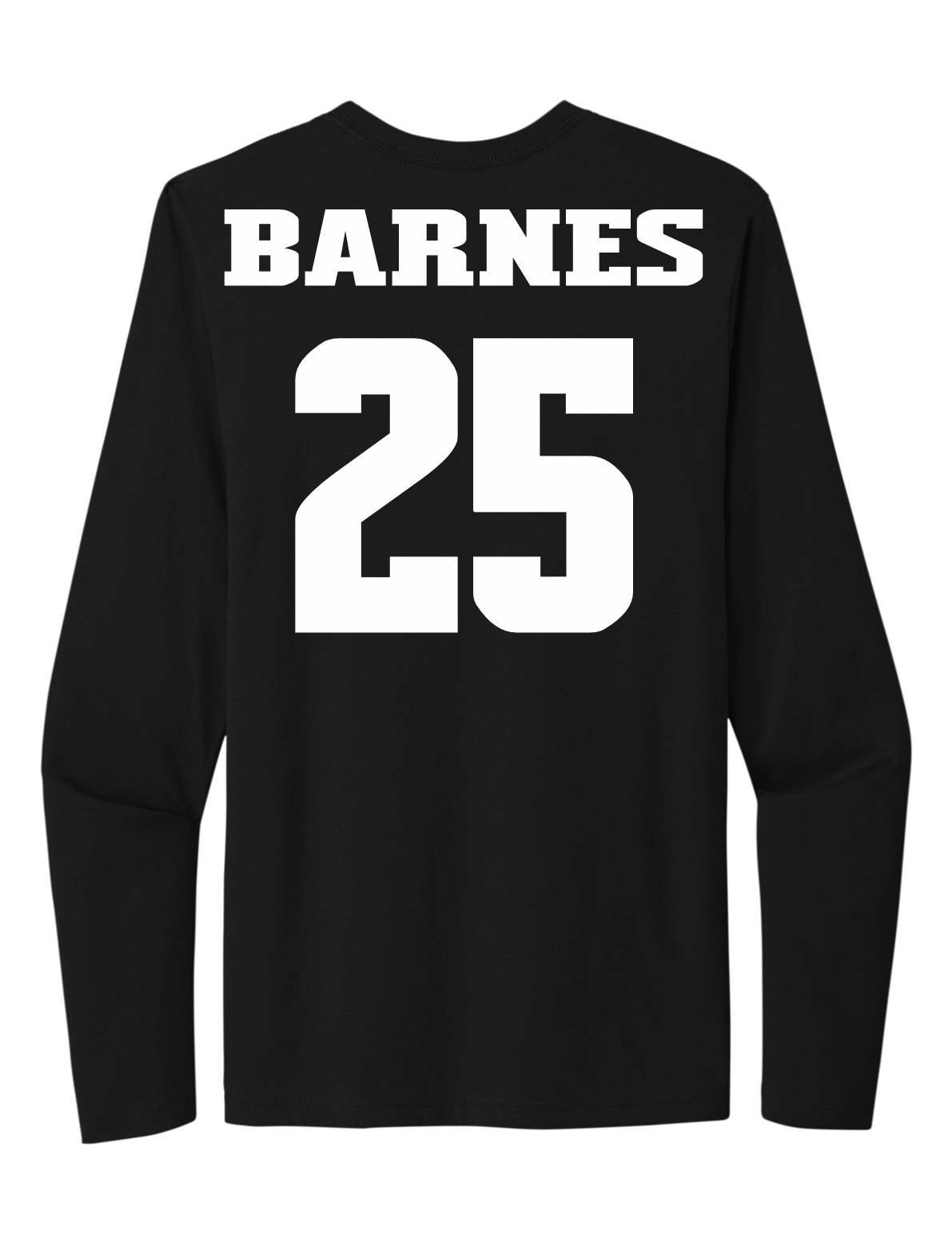 Bradyn Alexander Barnes #25 NM State Long Sleeve Tee