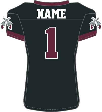 Aggies Blank #1 Football Replica Jersey