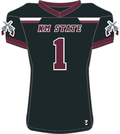 Aggies Blank #1 Football Replica Jersey