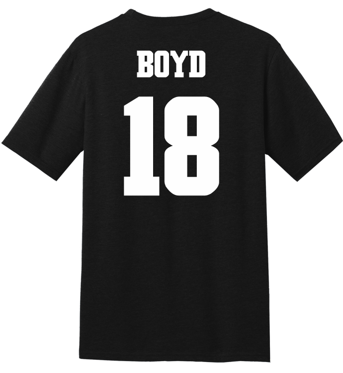 Kristen Boyd #18 Softball Stitched Tee
