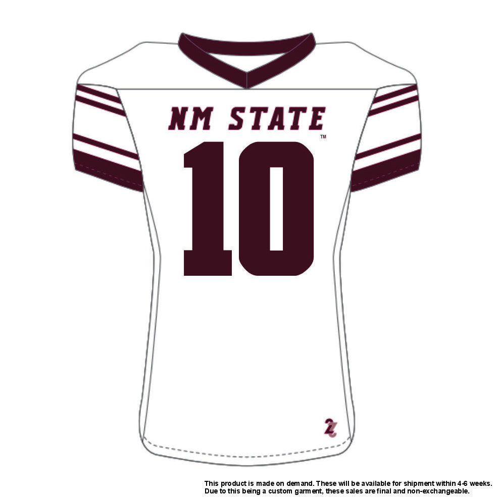 Chance Barron #10 White Replica Jersey