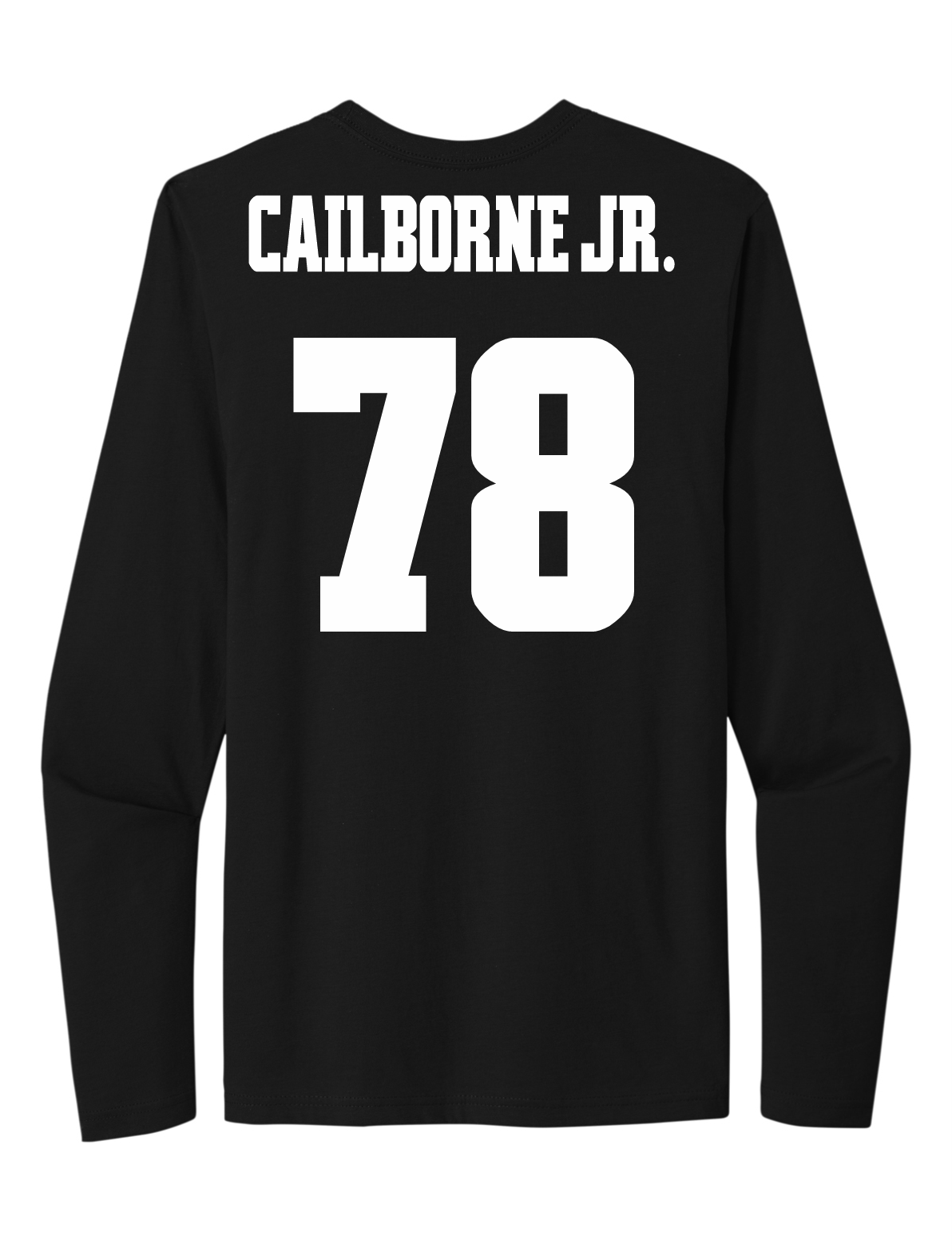 Cedric Claiborne Jr. #78 Football Long Sleeve