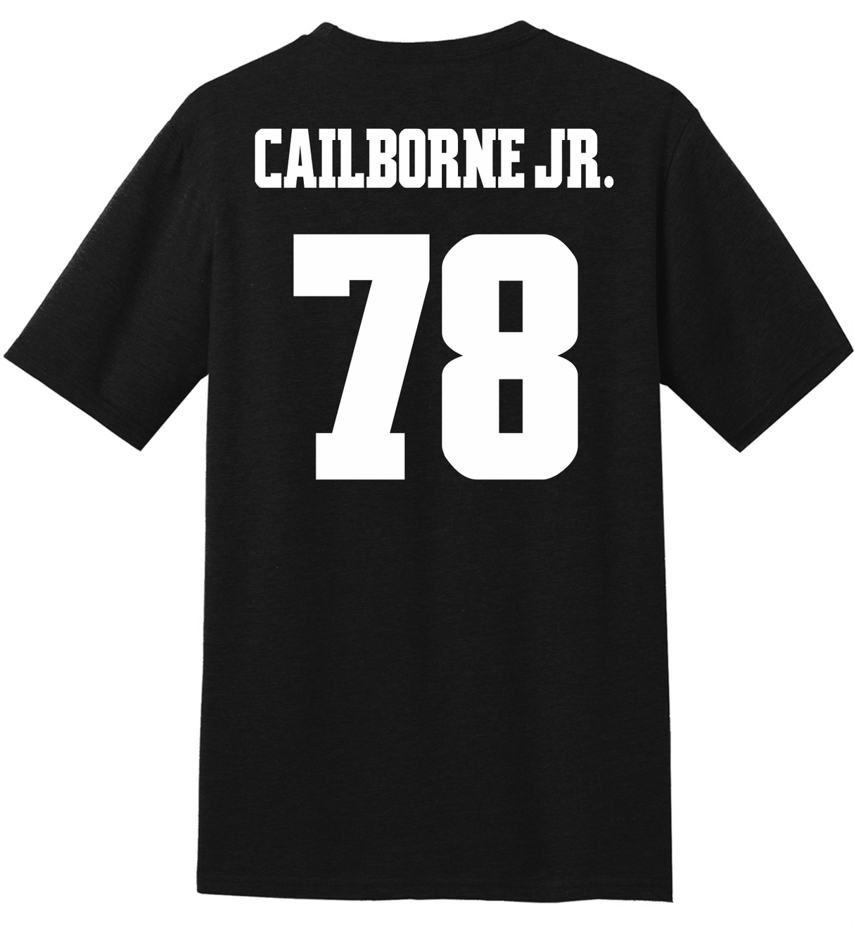 Cedric Claiborne Jr. #78 Football NM State Tee