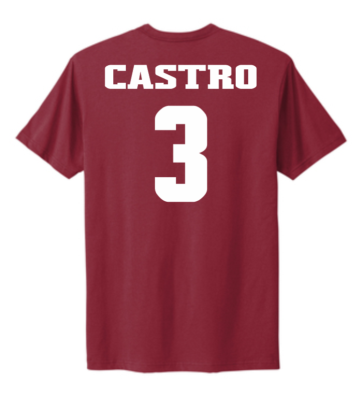 Bella Castro #3 Volleyball NM State Tee