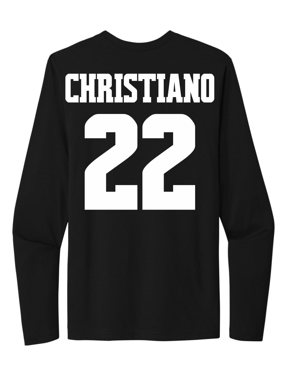 Emma Christiano #22 Women's Basketball NM State Long Sleeve Tee