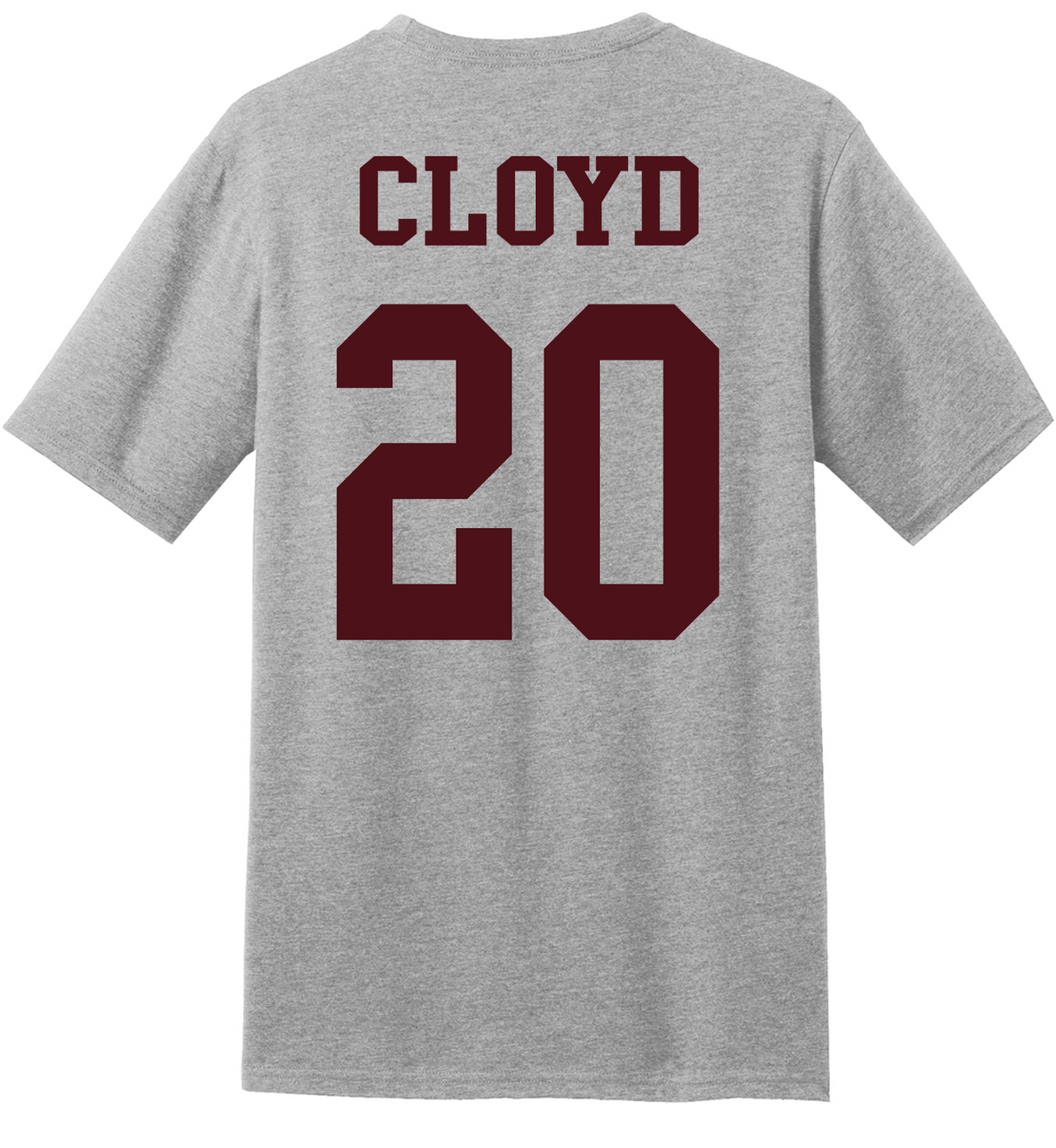 DJ Cloyd #20 Football Tee
