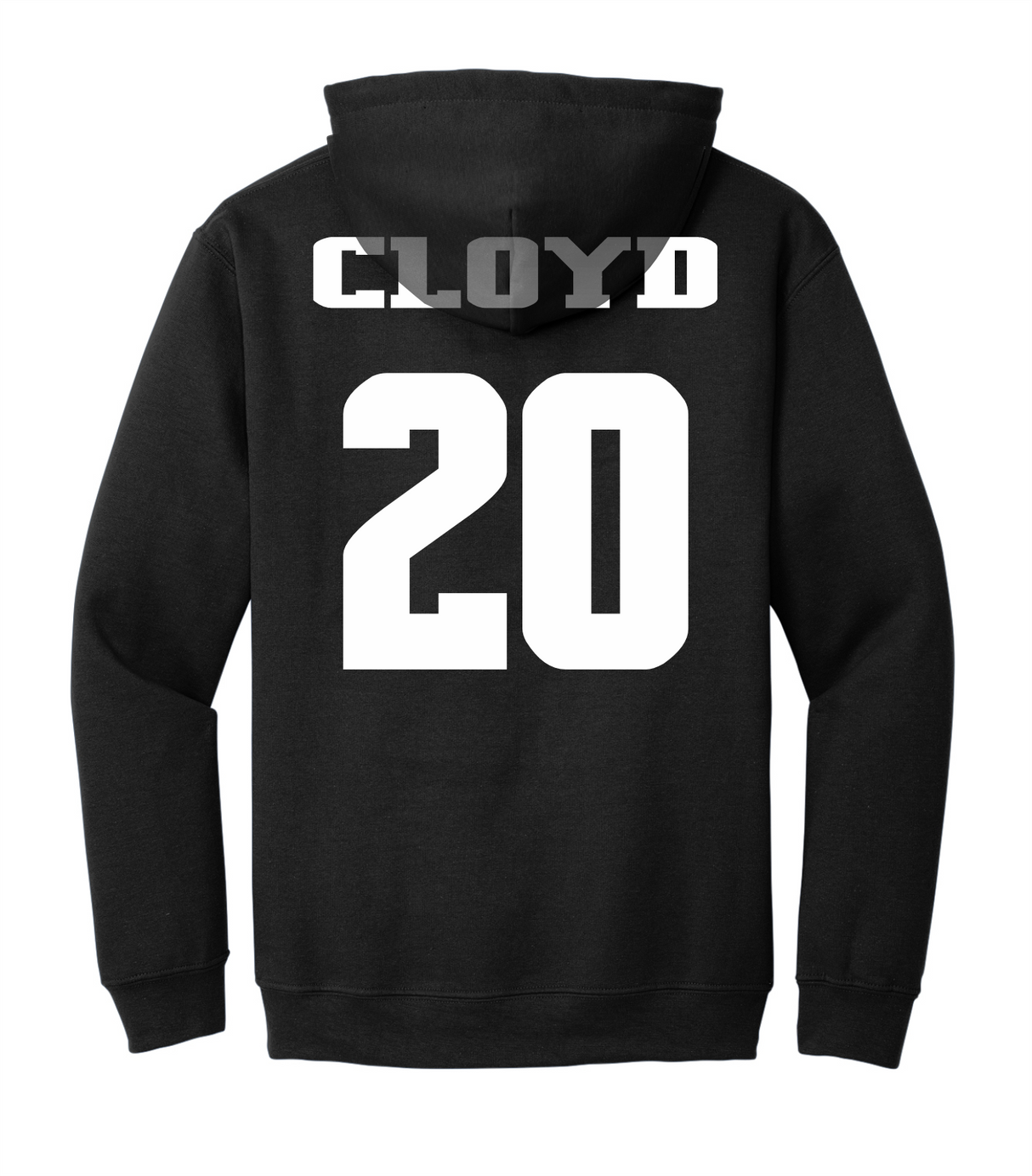 DJ Cloyd #20 Football Hoodie