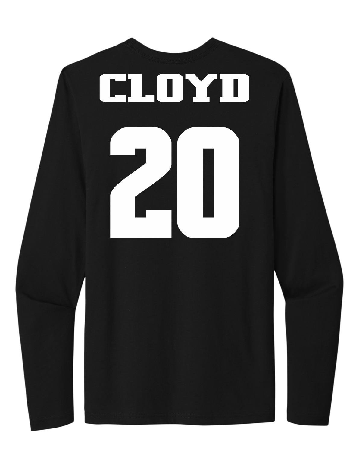 DJ Cloyd #20 Football Long Sleeve