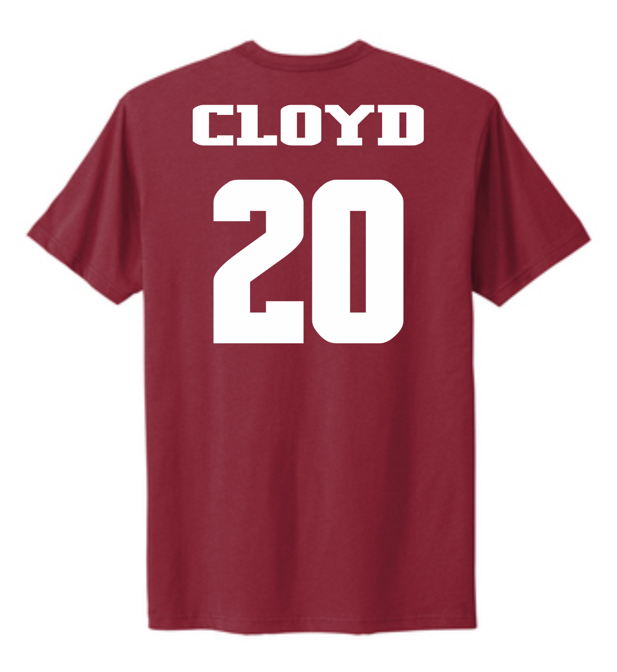 DJ Cloyd #20 Football NM State Tee