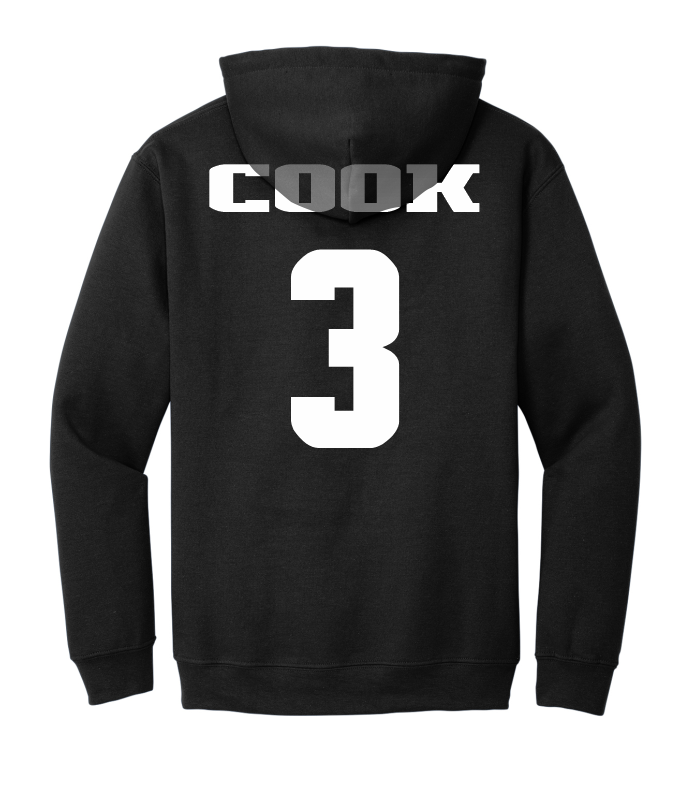 Christian Cook #3 Men's Basketball Hoodie