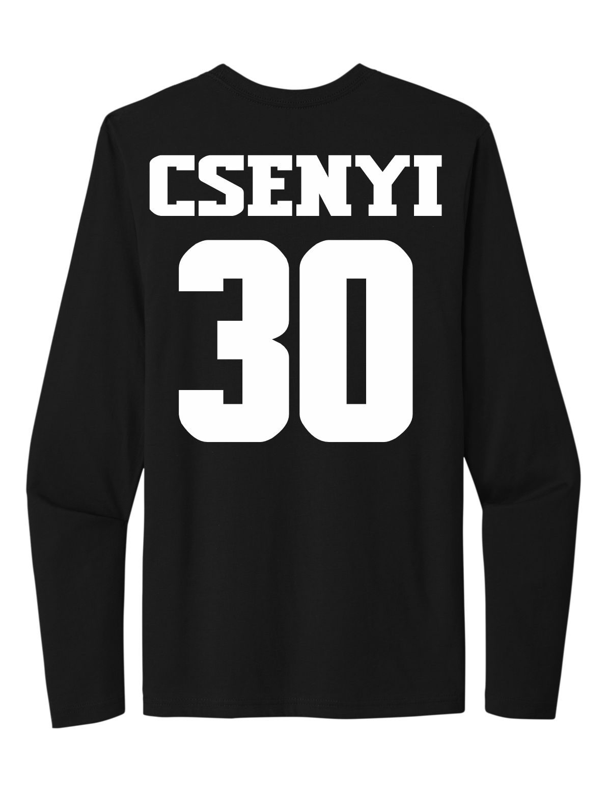 Anna Csenyi #30 Women's Basketball NM State Long Sleeve Tee