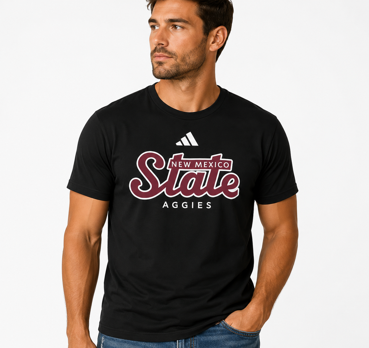 Adidas Retro State Aggies Tee