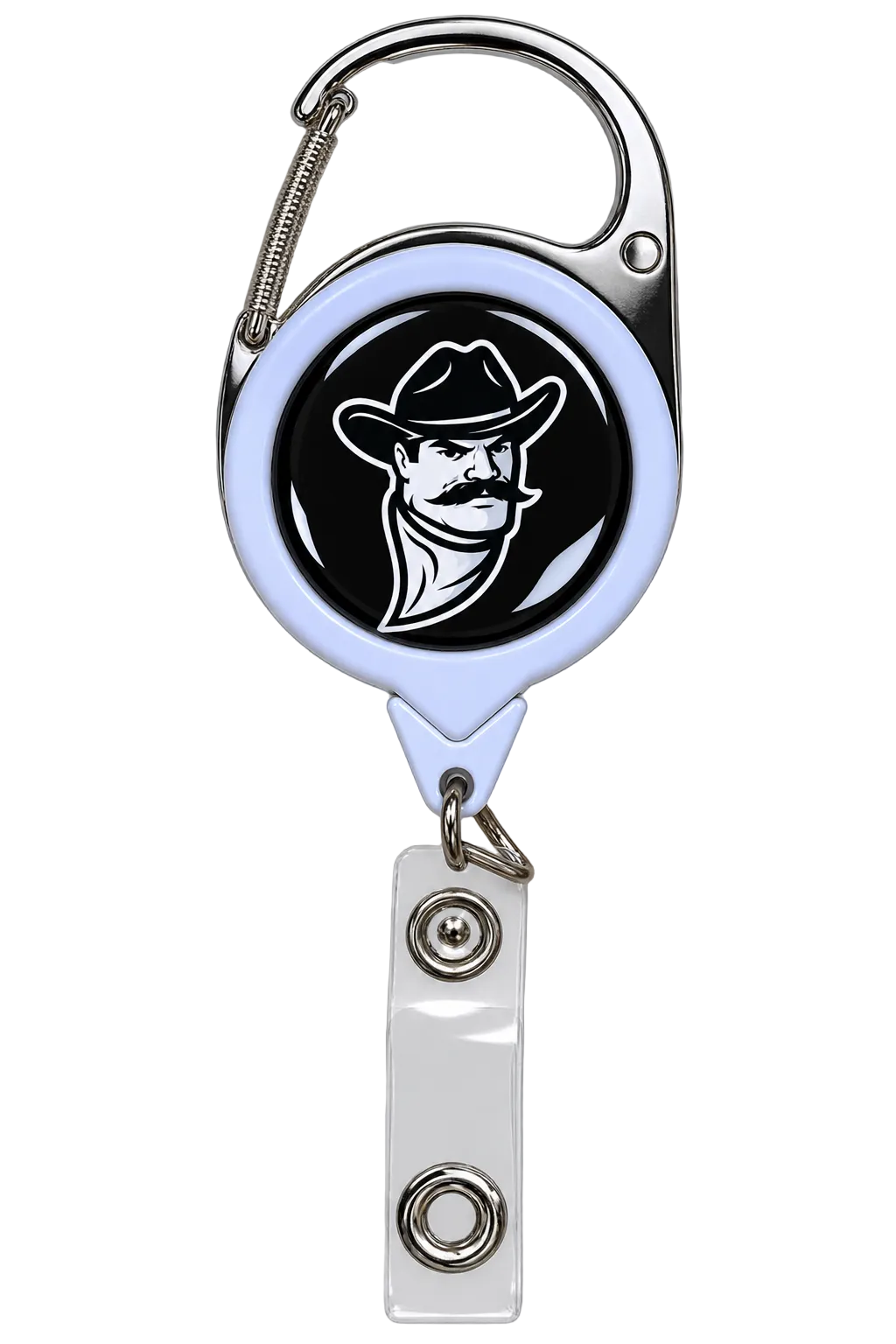 Pistol Pete Badge Holder