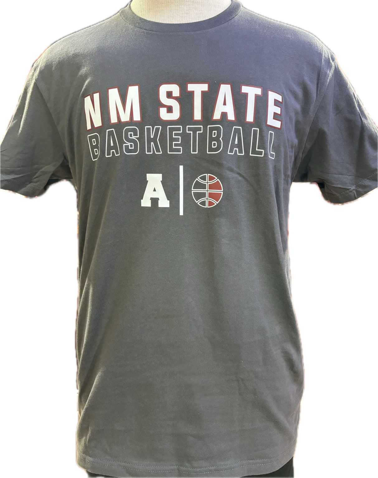 NM State A Basketball Tee