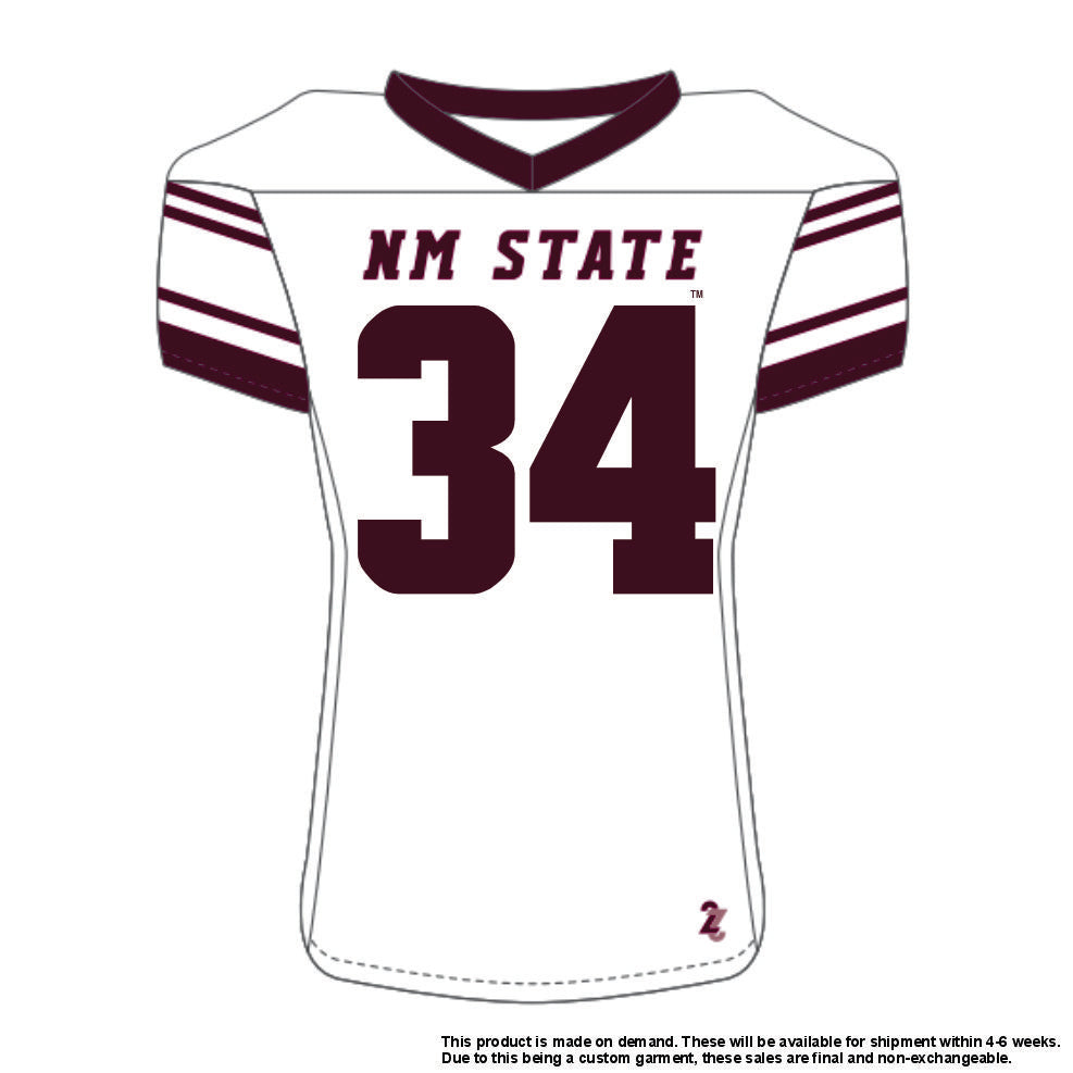 Zaiden Davis #34 White Replica Jersey