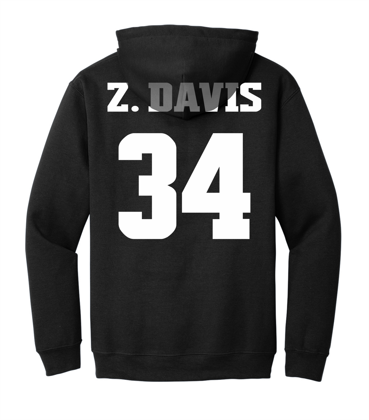 Zaiden Davis #34 Football Hoodie