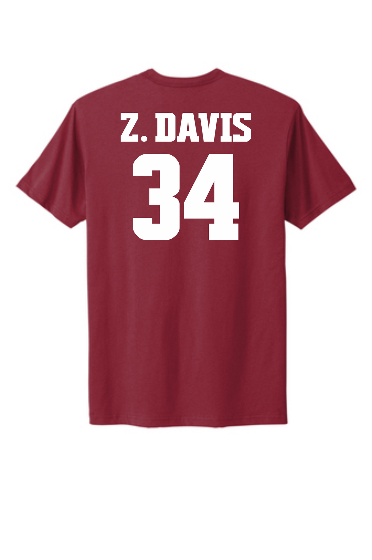 Zaiden Davis #34 Football NM State Tee