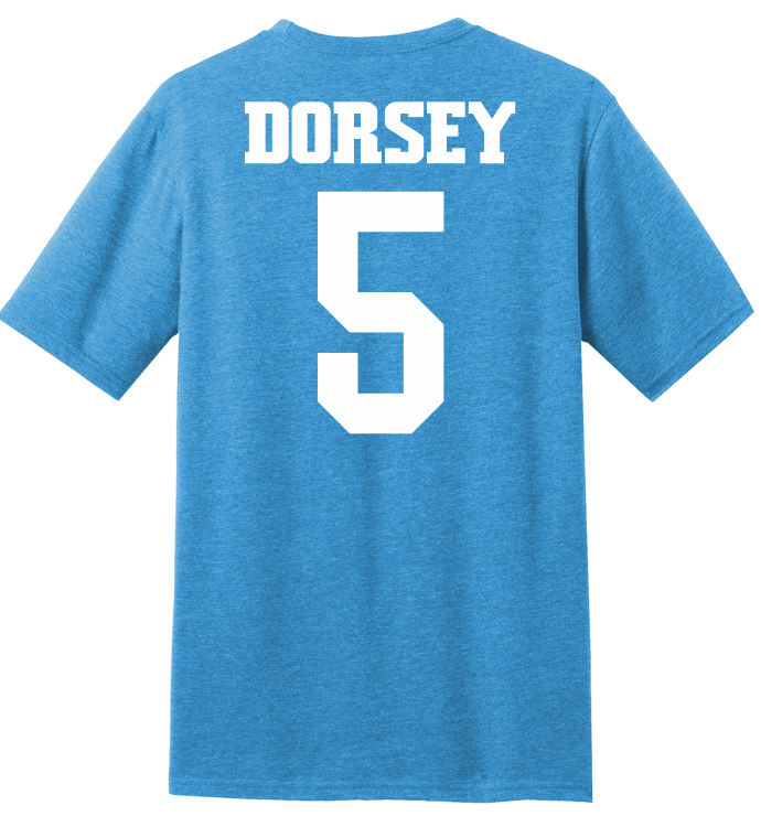 Keylon Dorsey #5 Men's Basketball Tee