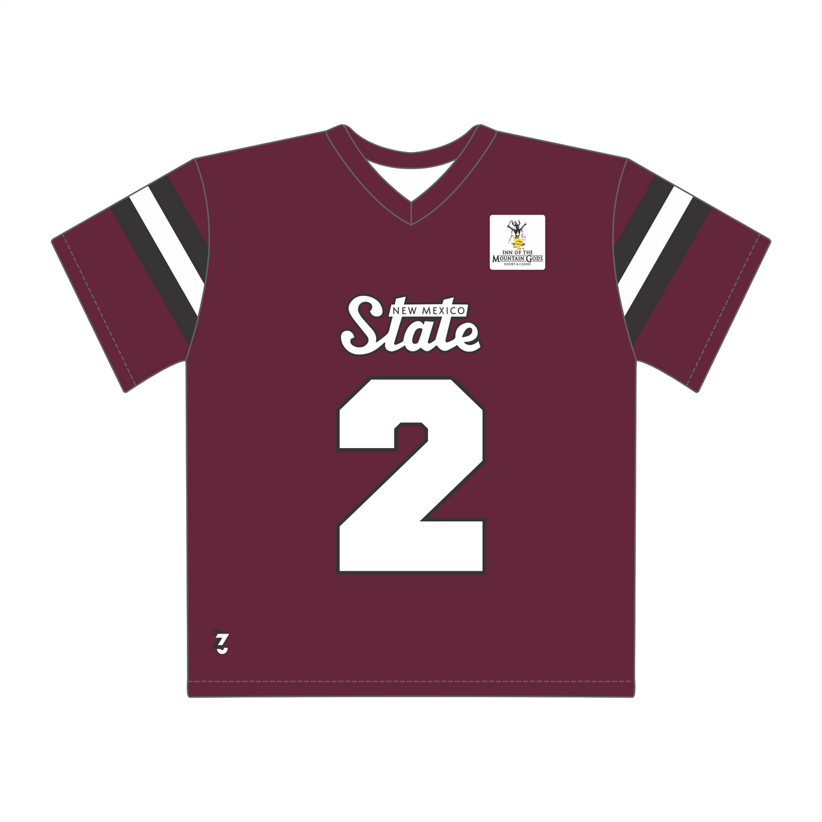 James Jones #2 Crimson Fan Jersey