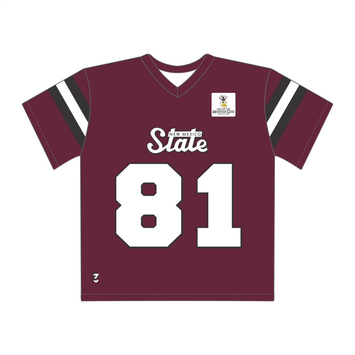JaDarius Sanders #81 Crimson Fan Jersey