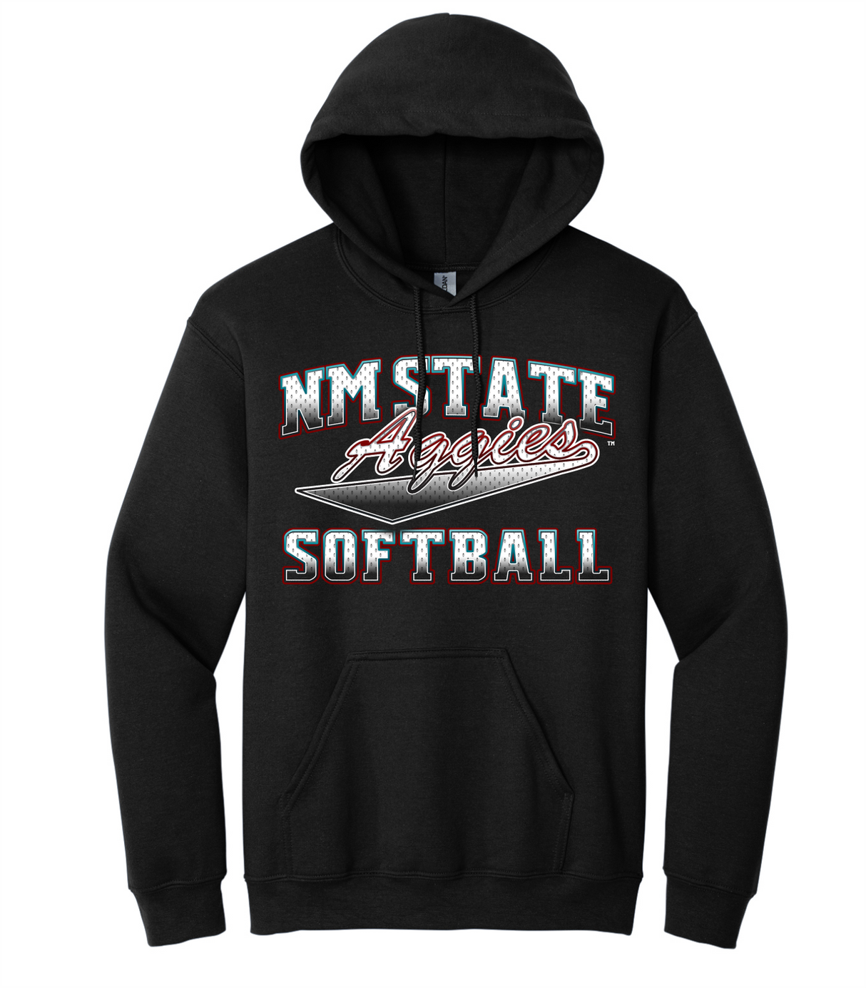 Paige Knight #27 Softball Stitched Hoodie