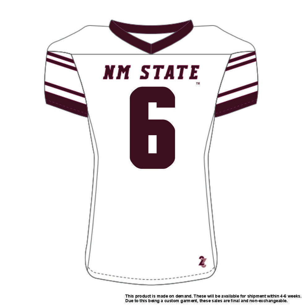 Naki Fahina #6 White Replica Jersey