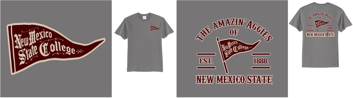 NMSU 1800's Pennant