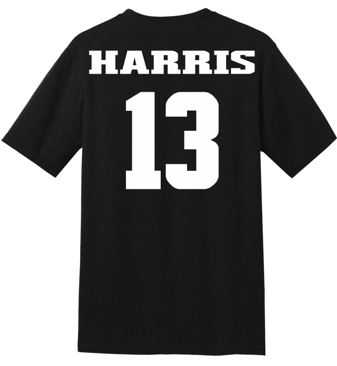 Jaden Harris #13 Men's Basketball NM State Tee