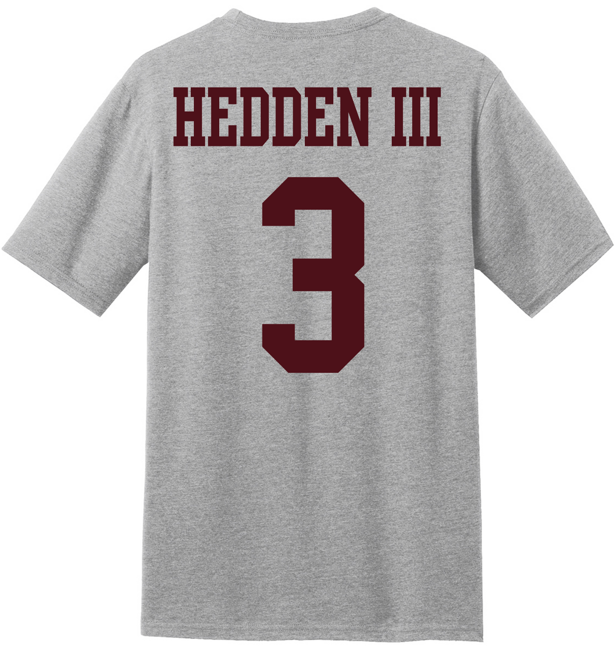 Trey Hedden III #3 Football Tee
