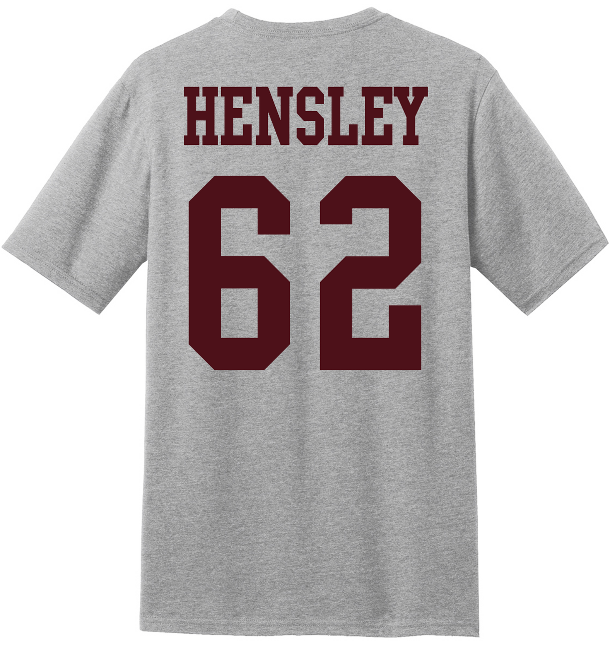 Ezra Hensley #62 Football Tee