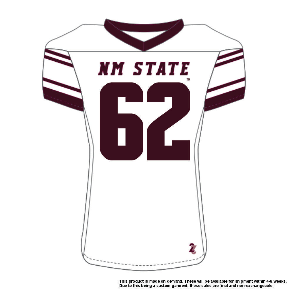 Ezra Hensley #62 White Replica Jersey