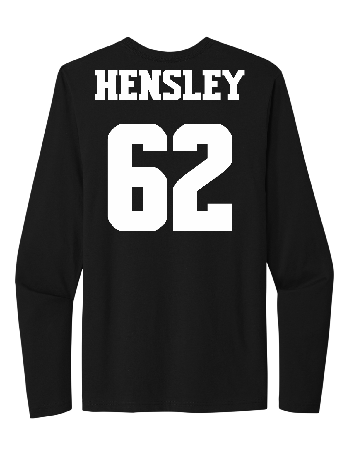 Ezra Hensley #62 Football Long Sleeve