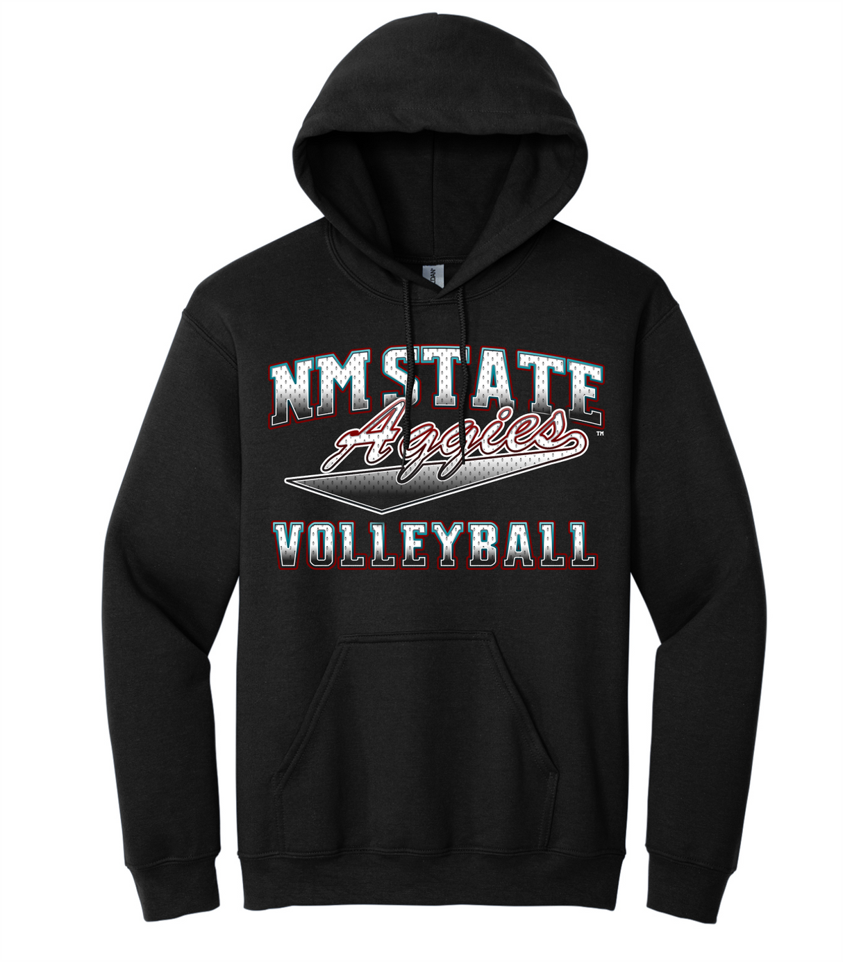 Peyton Castillo #15 Volleyball Stitched Hoodie