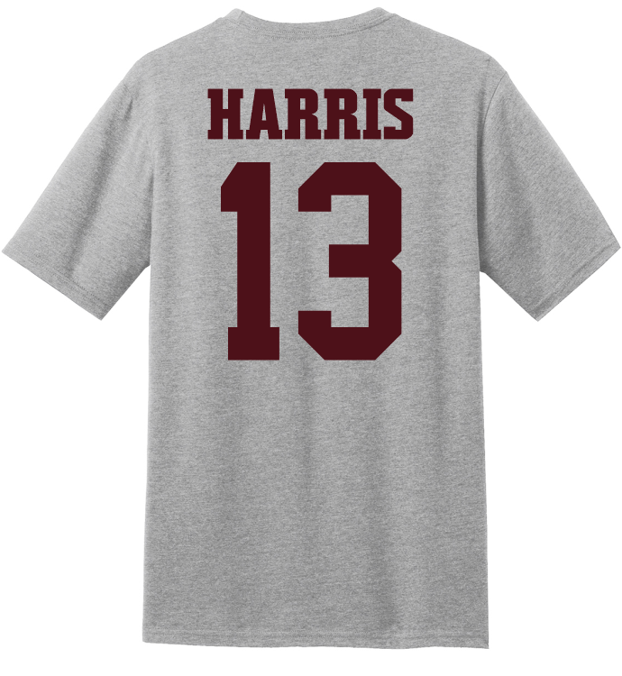 Jaden Harris #13 Men's Basketball Tee