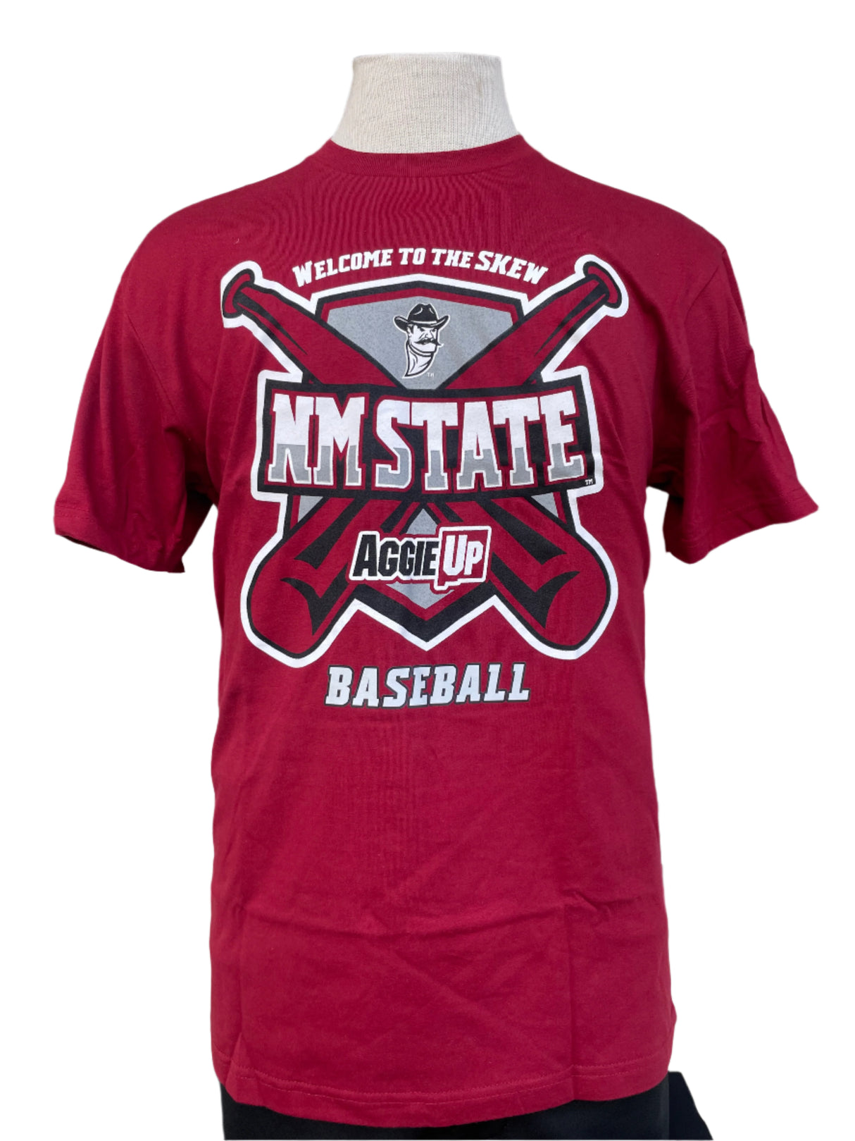 Aggie Up NM State Baseball Tee