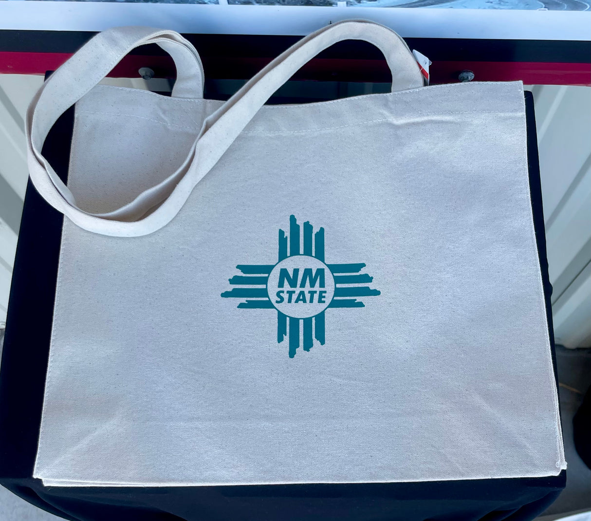NM State Teal Zia Tote