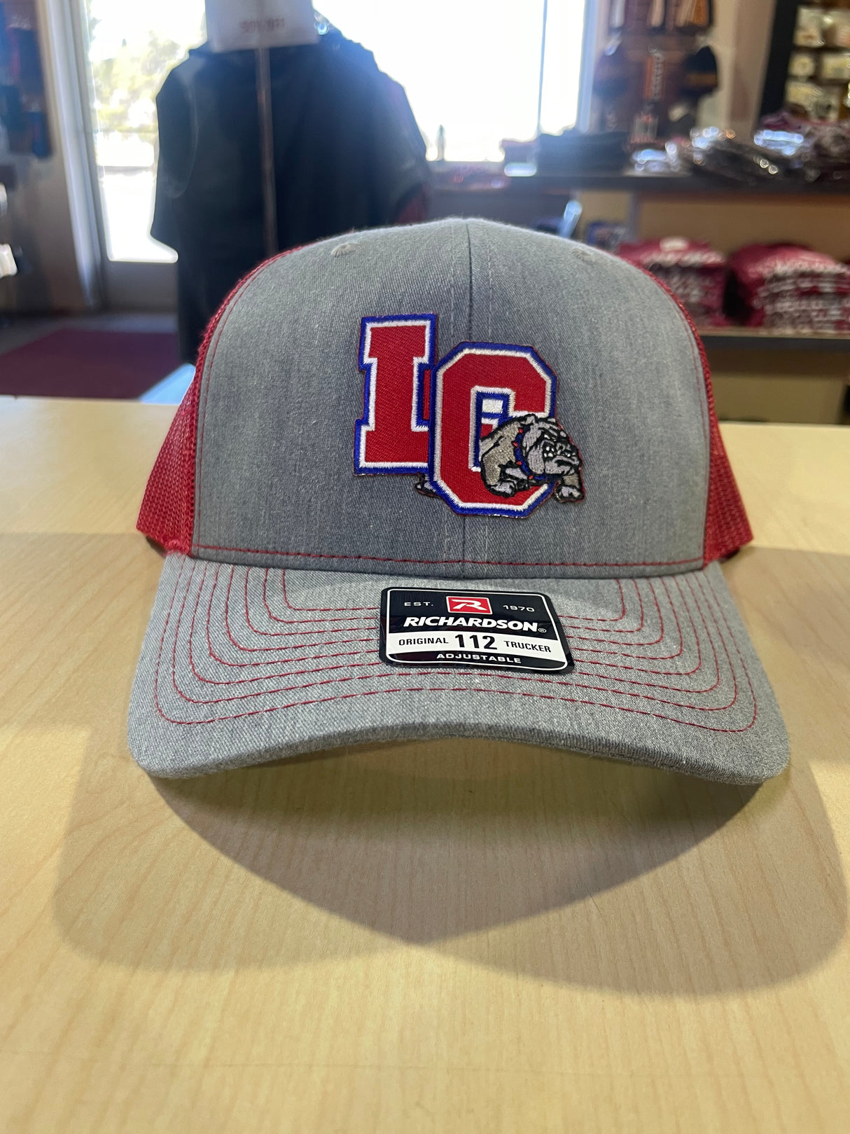 LCHS Bulldawg Patch Trucker