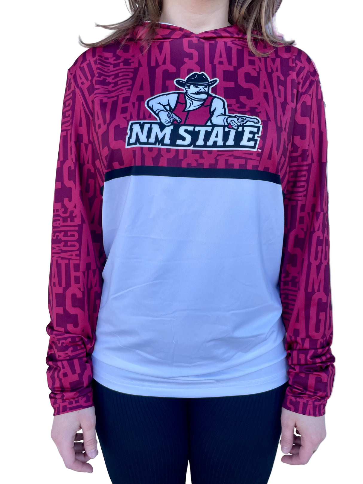 UA NM State Armourfuse Hooded LS