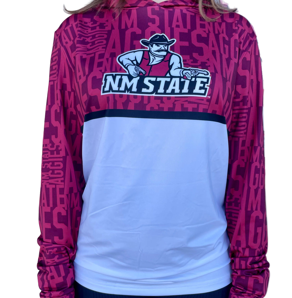 UA NM State Armourfuse Hooded LS