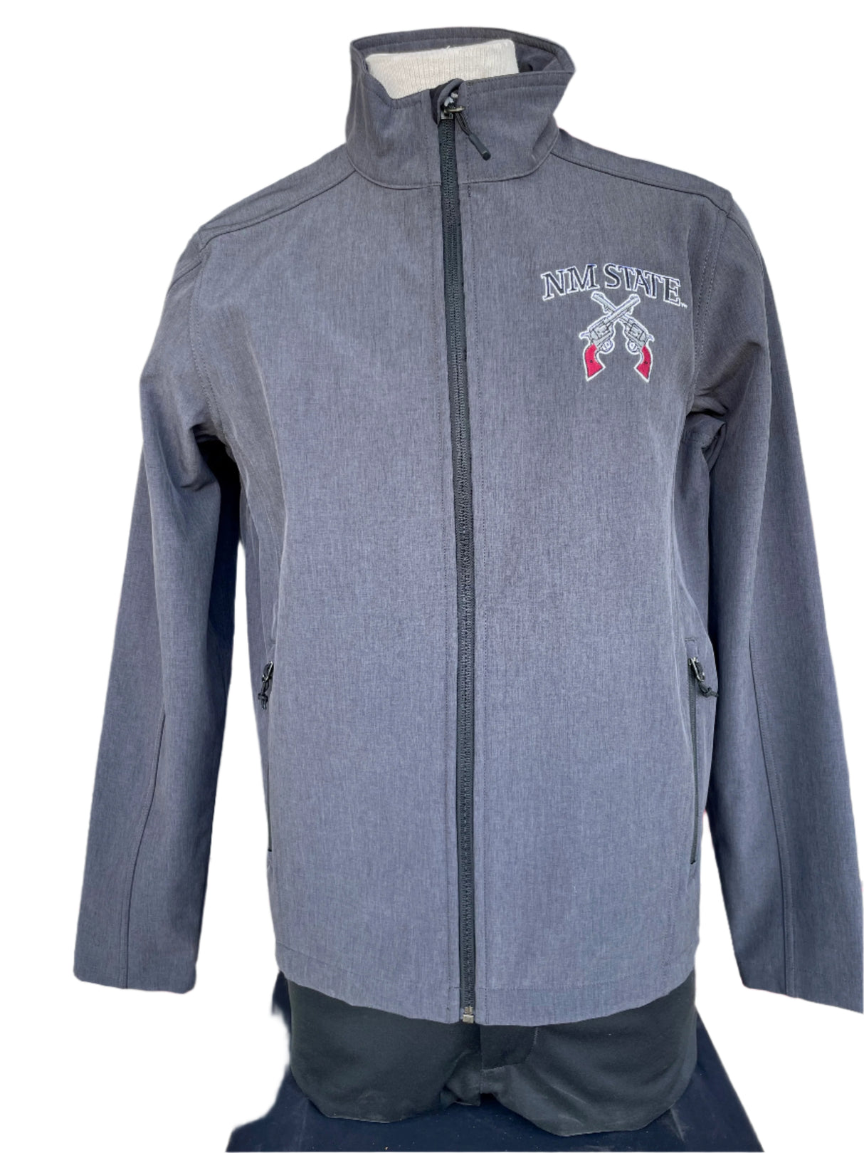 NM State Crossed Pistols Soft Shell Jacket