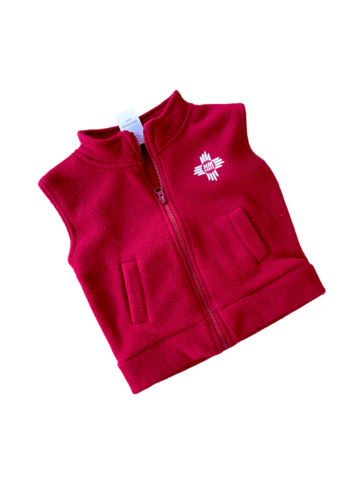 NM State Zia Infant Fleece Vest