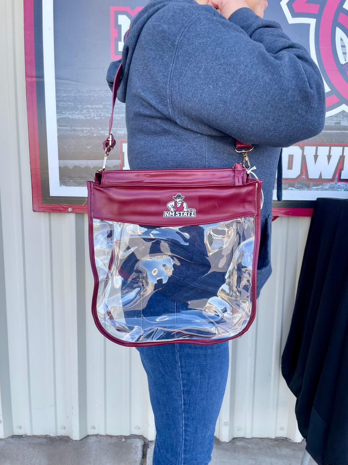 NM State Pistol Pete Clear Purse