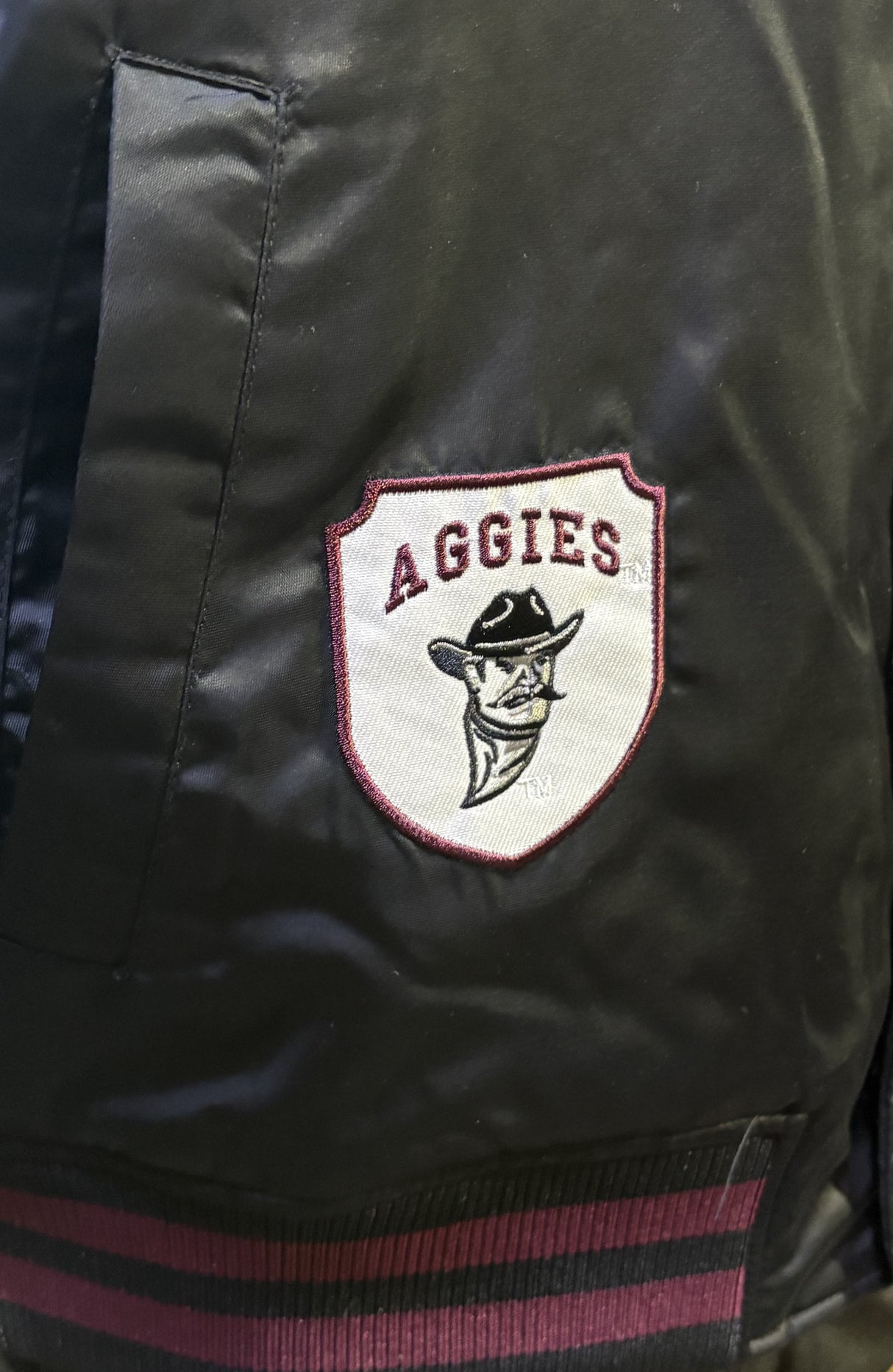 Men's NMSU Aggie Patched Bomber