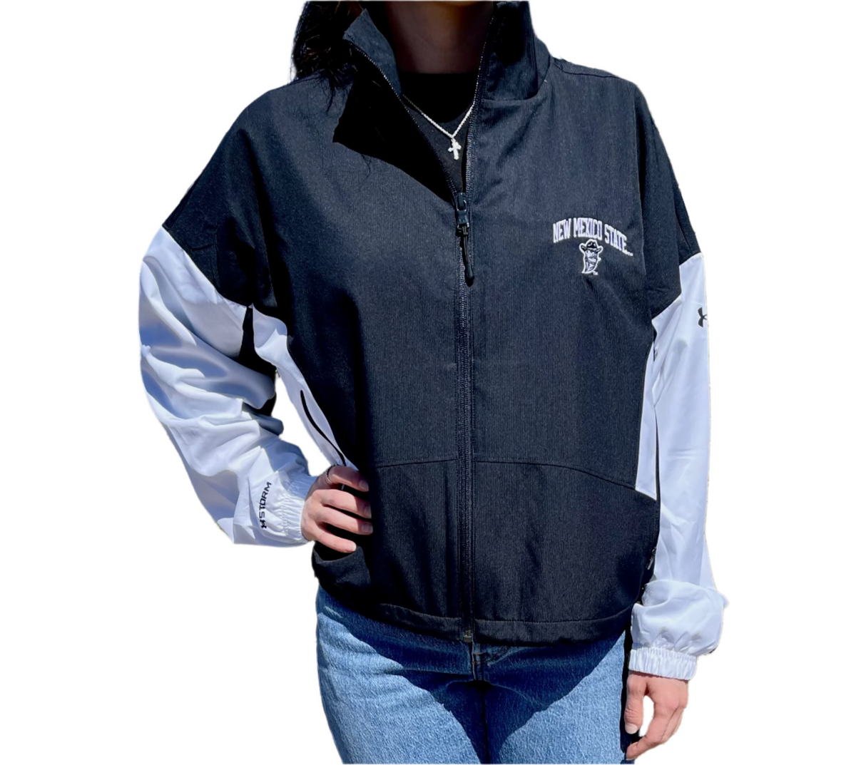 UA NM State Gameday Woven Jacket