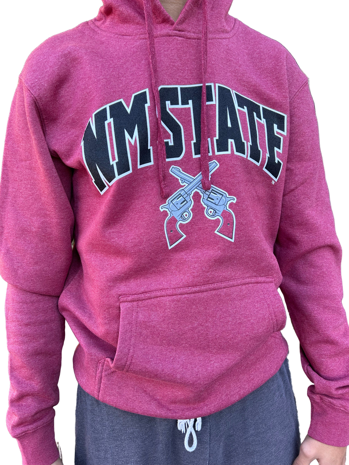 NM State Cross Pistols Hoodie